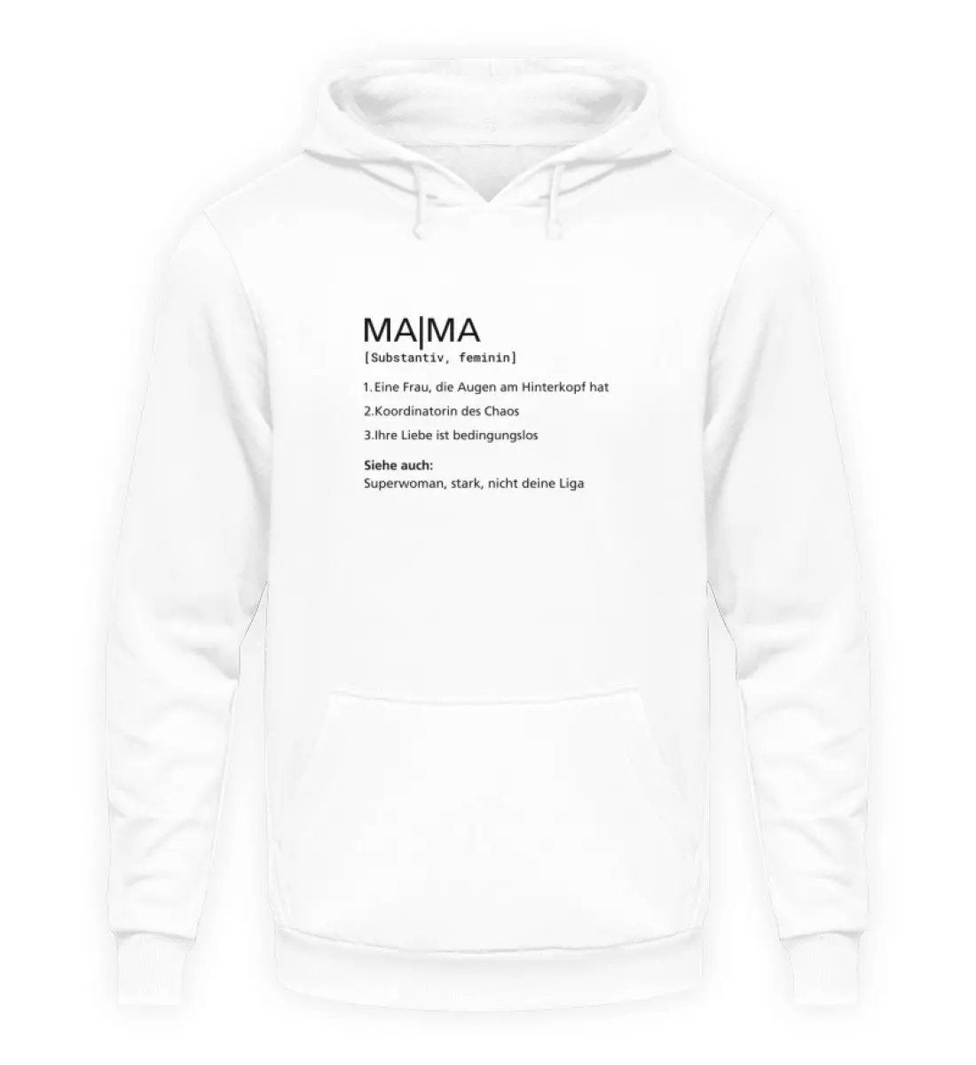 Arktikweiß Hoodie Ma|Ma definition