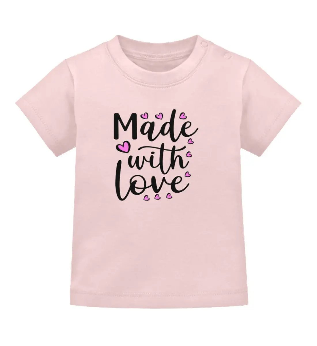 Made with love - Baby T-Shirt - Baby T-Shirt-UnserGoldschatz.de