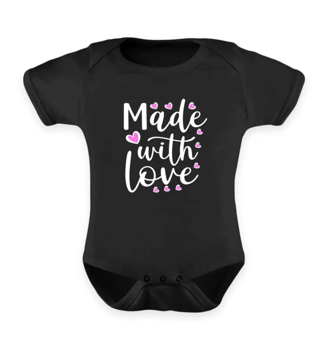 Made with Love - Baby Body Schwarz - UnserGoldschatz.de