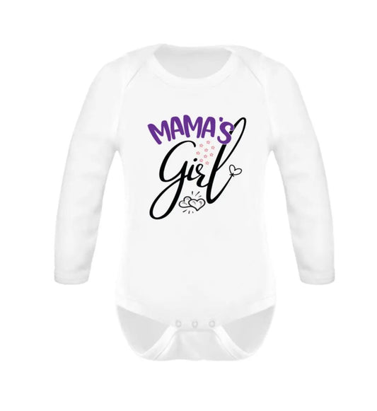 Mamas Girl - Baby Body Langarm - Baby Body Langarm-UnserGoldschatz.de